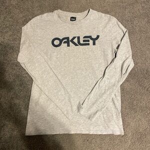 Oakley Heather Gray Crew Neck Tee